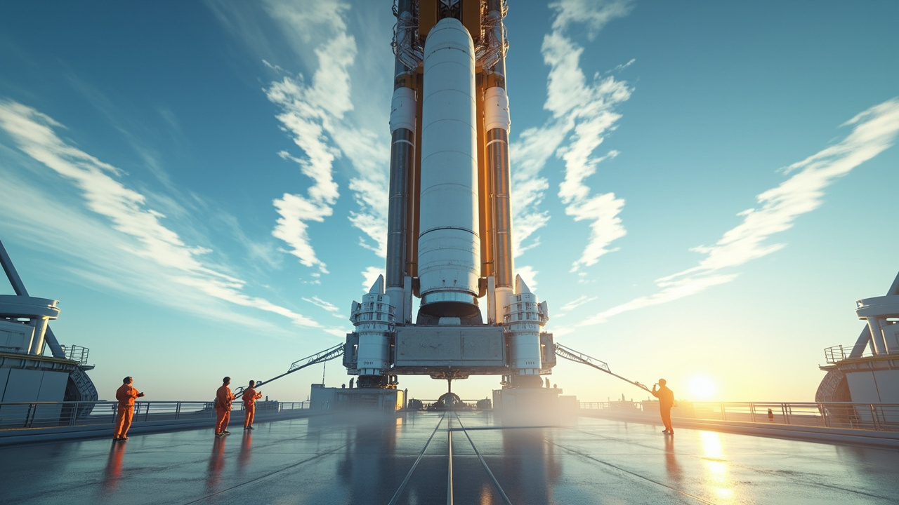 NASA begins critical fueling test for Artemis 2 moon rocket