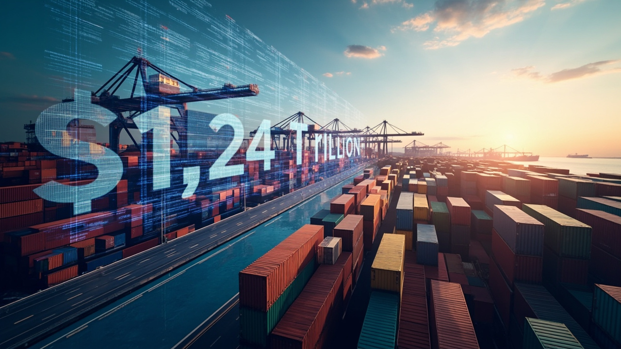 US trade deficit hits record $1.24 trillion in 2025 despite Trump tariffs