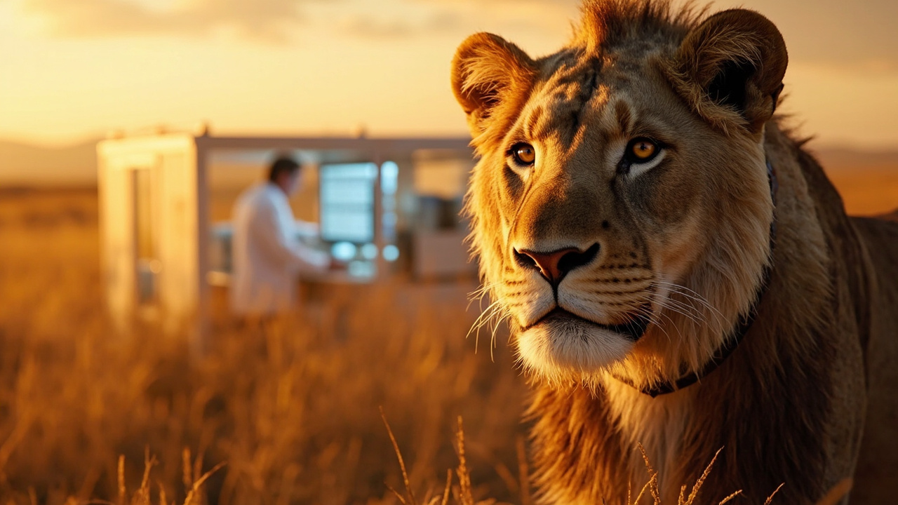 DNA from collared lion convicts poachers in Zimbabwe in world first