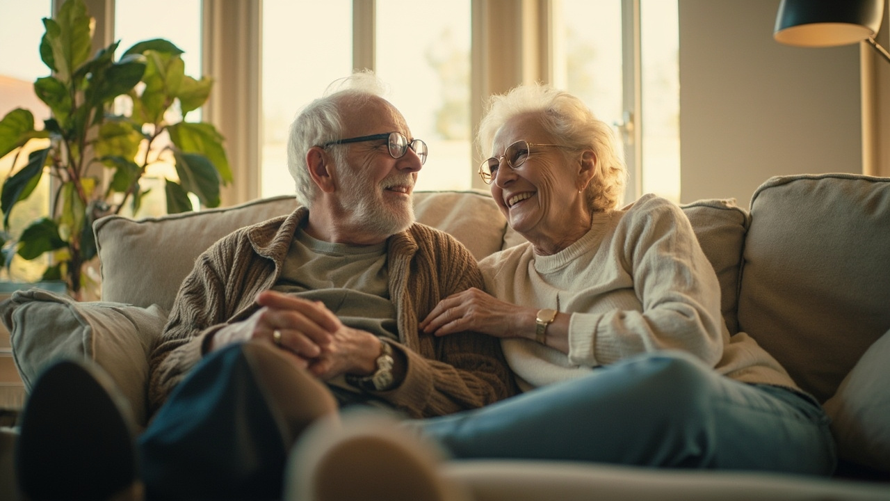 Moving in boosts happiness for older couples, but marriage adds no extra spark