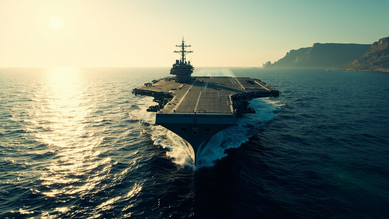 The USS Gerald R. Ford (CVN-78) is scheduled to enter the Mediterranean Sea in the coming hours.